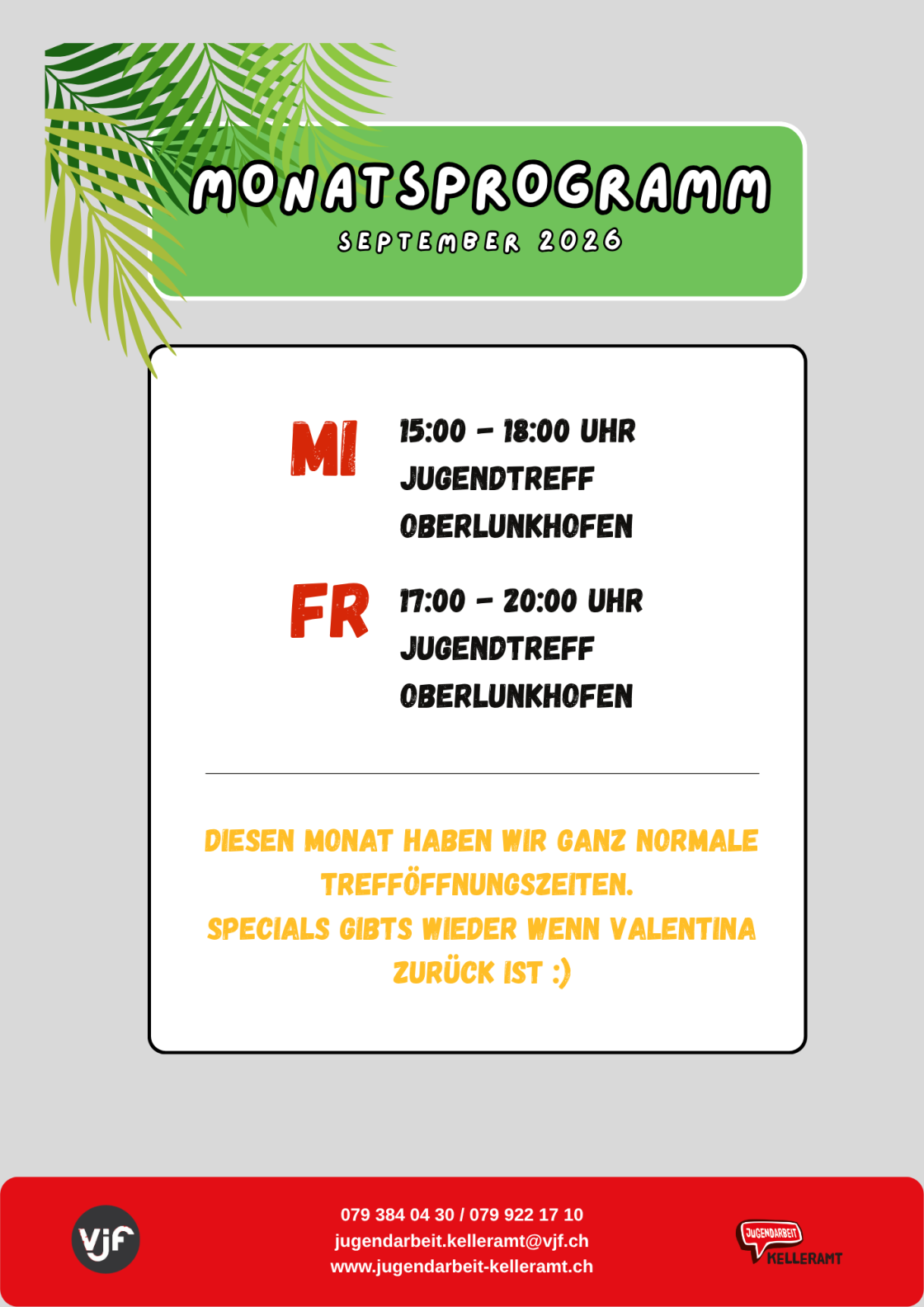Programm September